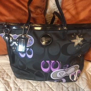 COACH mini tote